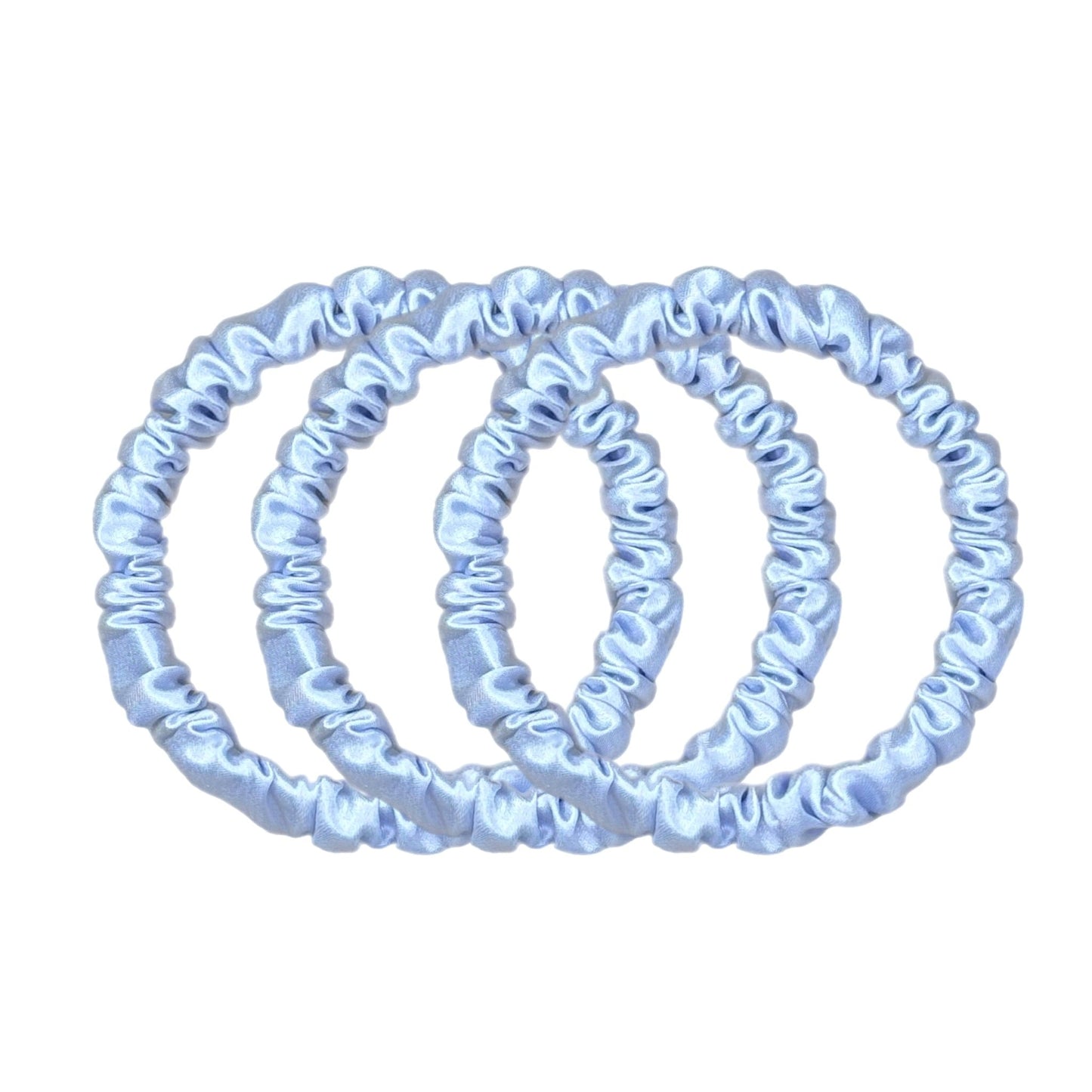 Skinny Silk Scrunchies - Halo