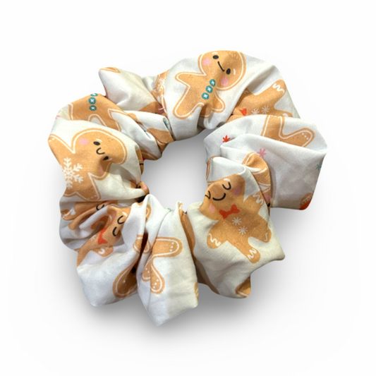 Christmas Gingerbread Men Scrunchies