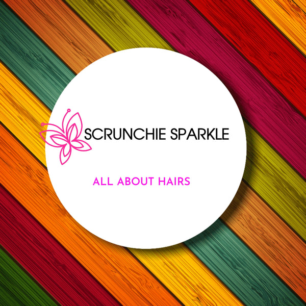Scrunchies sparkle 